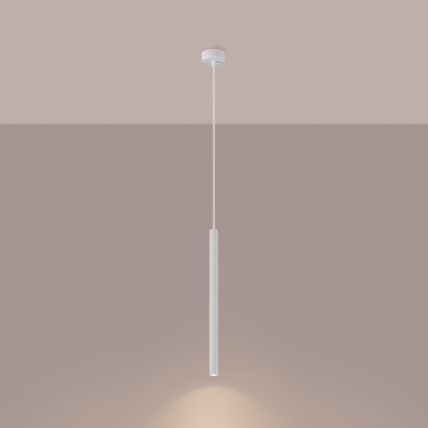 Chandelier on a string ARCHE 1xG9/8W/230V white