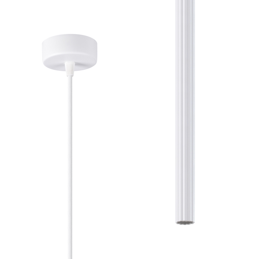 Chandelier on a string ARCHE 1xG9/8W/230V white