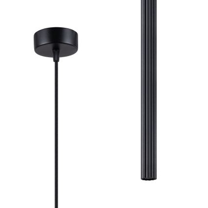 Chandelier on a string ARCHE 1xG9/8W/230V black