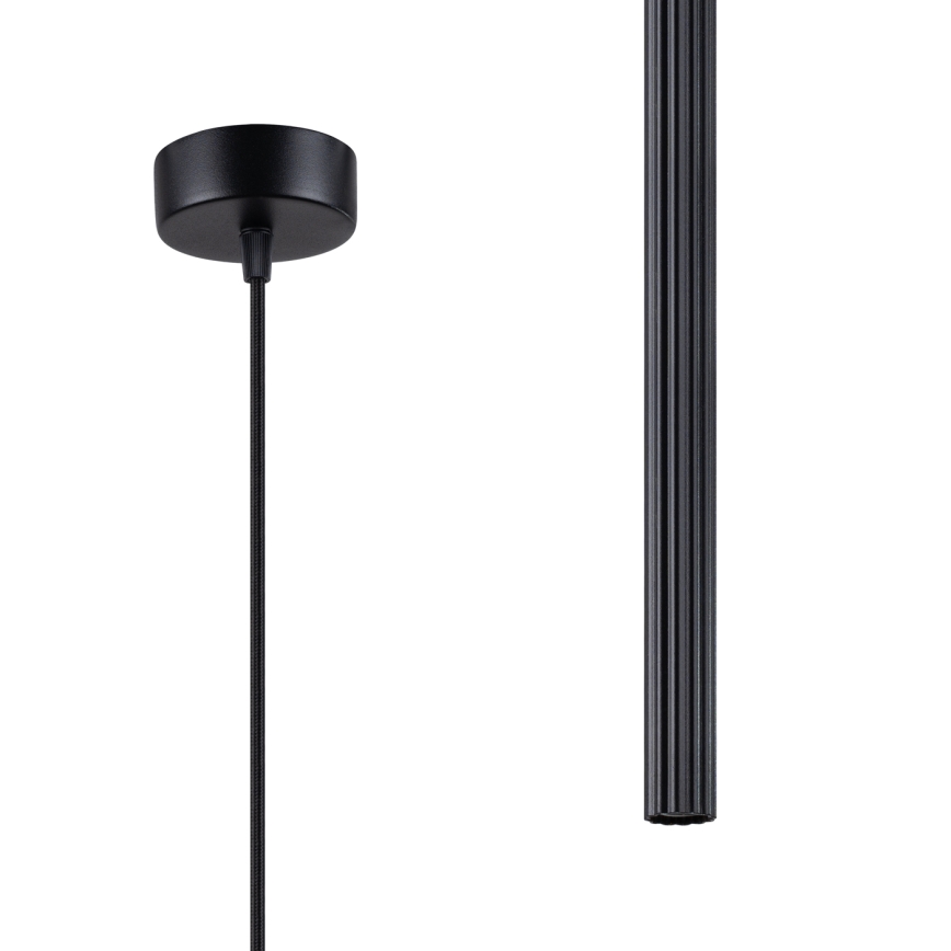 Chandelier on a string ARCHE 1xG9/8W/230V black