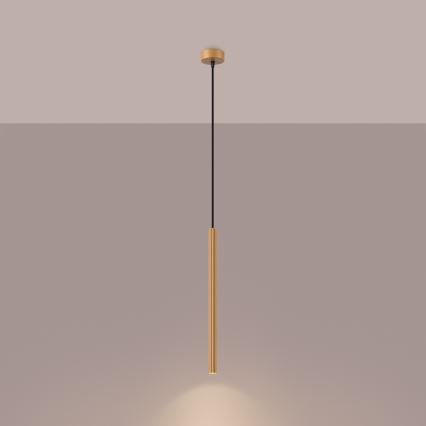 Chandelier on a string ARCHE 1xG9/8W/230V gold