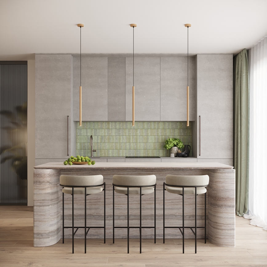 Chandelier on a string ARCHE 1xG9/8W/230V gold