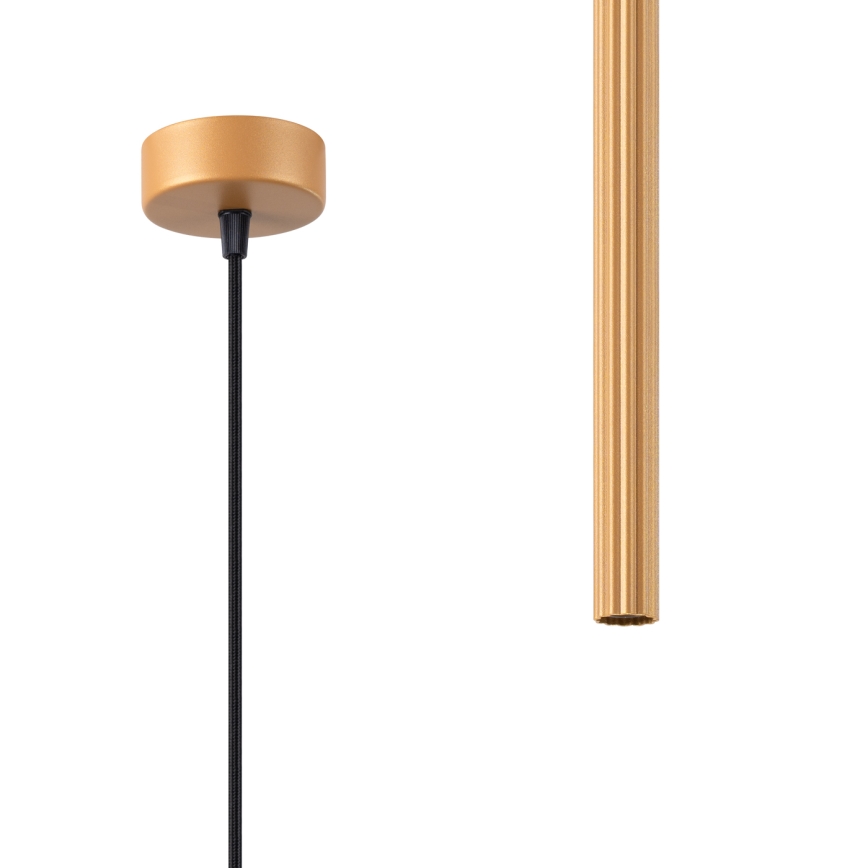 Chandelier on a string ARCHE 1xG9/8W/230V gold