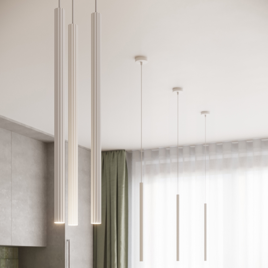 Chandelier on a string ARCHE 3xG9/8W/230V white