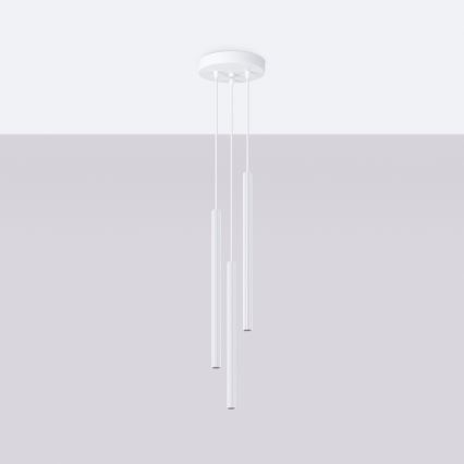 Chandelier on a string ARCHE 3xG9/8W/230V white