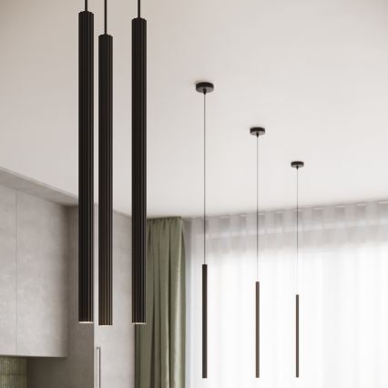 Chandelier on a string ARCHE 3xG9/8W/230V black