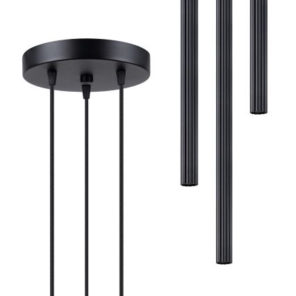 Chandelier on a string ARCHE 3xG9/8W/230V black