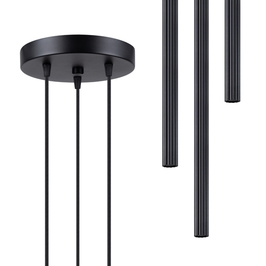 Chandelier on a string ARCHE 3xG9/8W/230V black