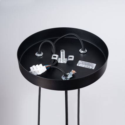 Chandelier on a string ARCHE 3xG9/8W/230V black
