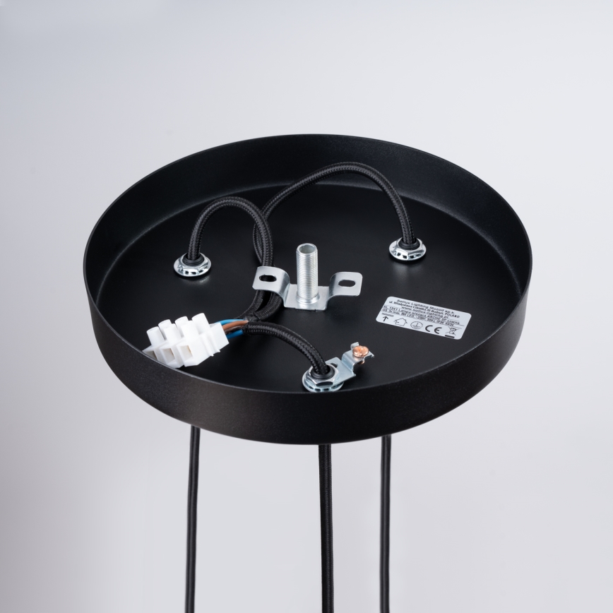 Chandelier on a string ARCHE 3xG9/8W/230V black