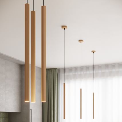 Chandelier on a string ARCHE 3xG9/8W/230V gold