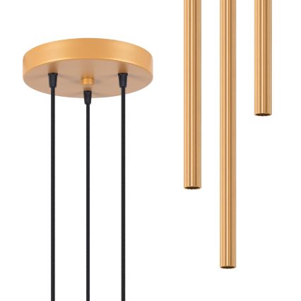 Chandelier on a string ARCHE 3xG9/8W/230V gold