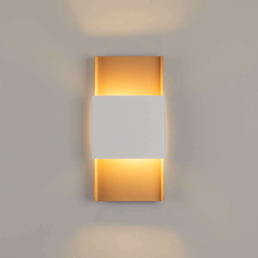 Wall light DURLIN 2xG9/8W/230V gold/white