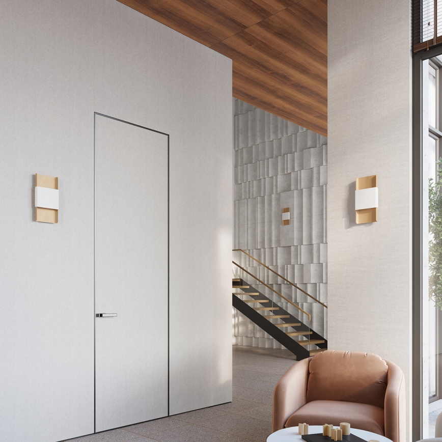 Wall light DURLIN 2xG9/8W/230V gold/white