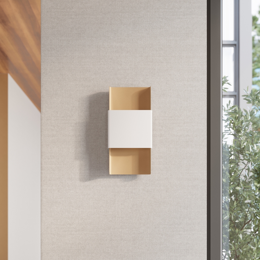 Wall light DURLIN 2xG9/8W/230V gold/white