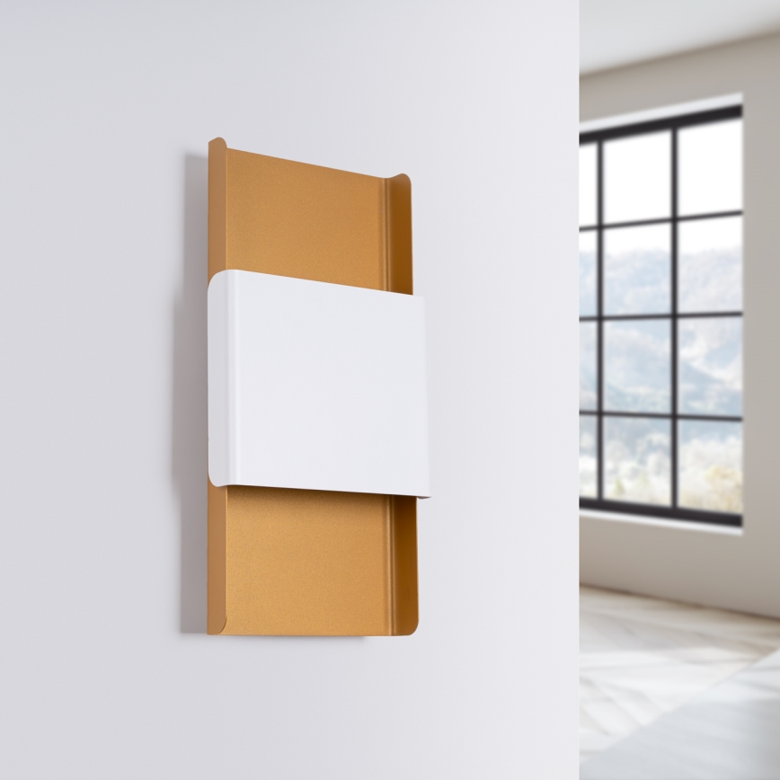 Wall light DURLIN 2xG9/8W/230V gold/white