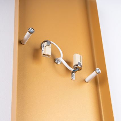Wall light DURLIN 2xG9/8W/230V gold/white