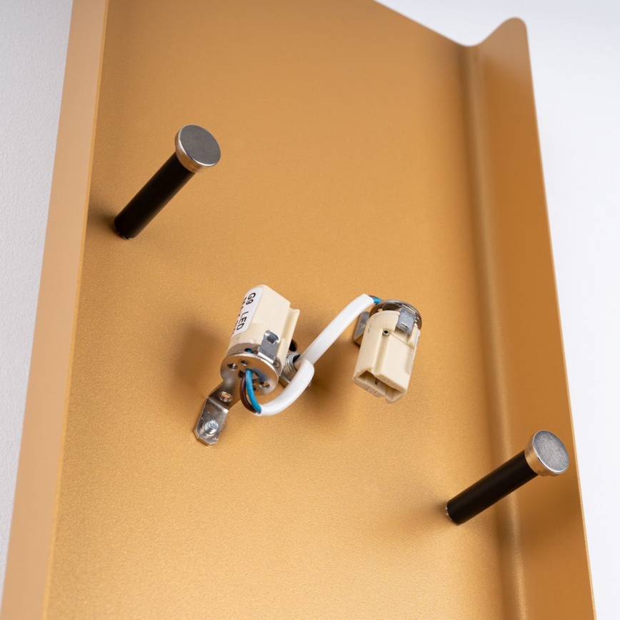 Wall light DURLIN 2xG9/8W/230V gold/black