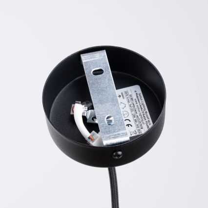 Chandelier on a string ELECTRA 1xGU10/10W/230V concrete/black