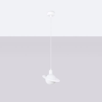 Chandelier on a string HYPERION 1xG9/8W/230V white