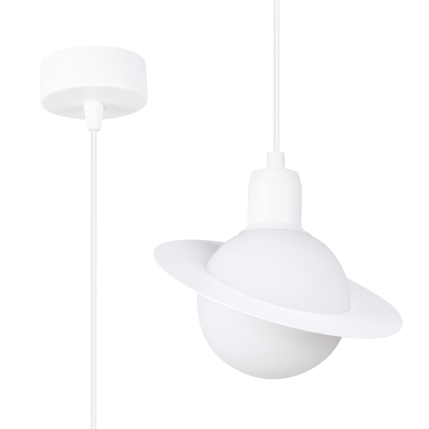 Chandelier on a string HYPERION 1xG9/8W/230V white