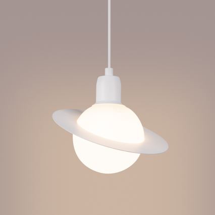 Chandelier on a string HYPERION 1xG9/8W/230V white