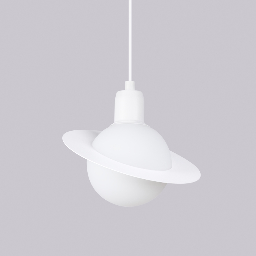 Chandelier on a string HYPERION 1xG9/8W/230V white
