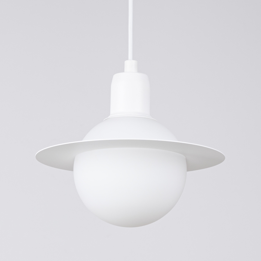 Chandelier on a string HYPERION 1xG9/8W/230V white
