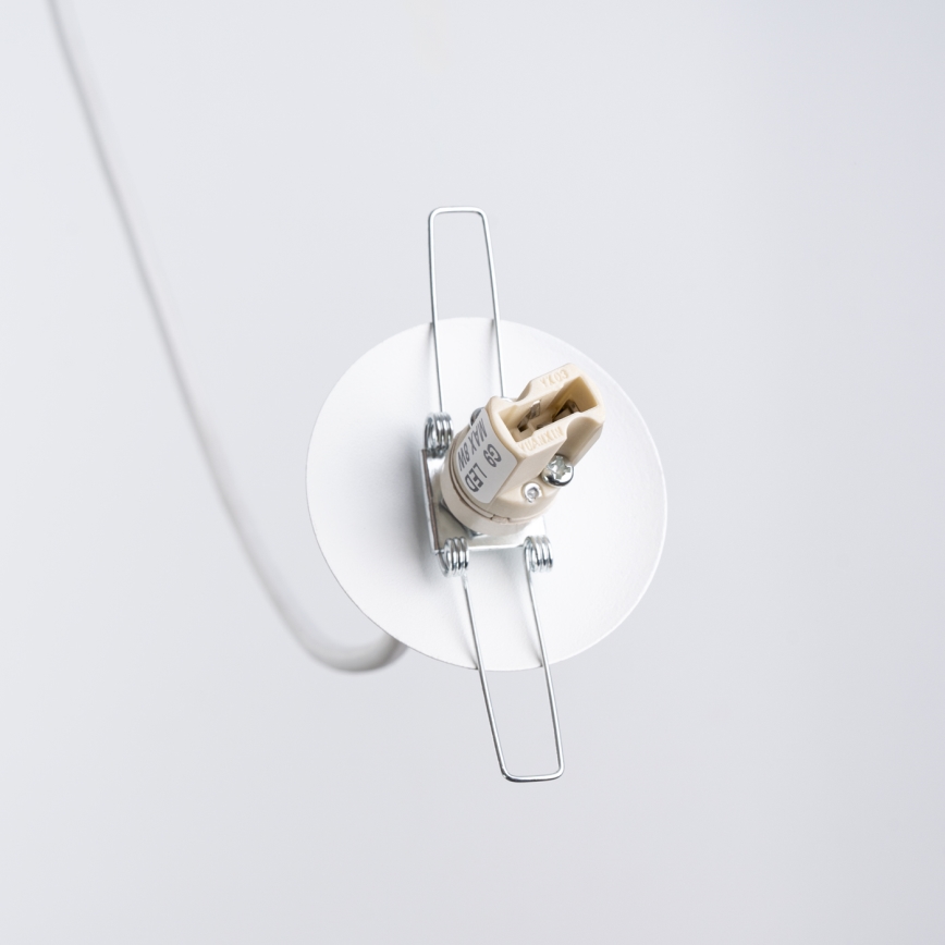 Chandelier on a string HYPERION 1xG9/8W/230V white