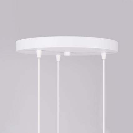 Chandelier on a string HYPERION 3xG9/8W/230V white