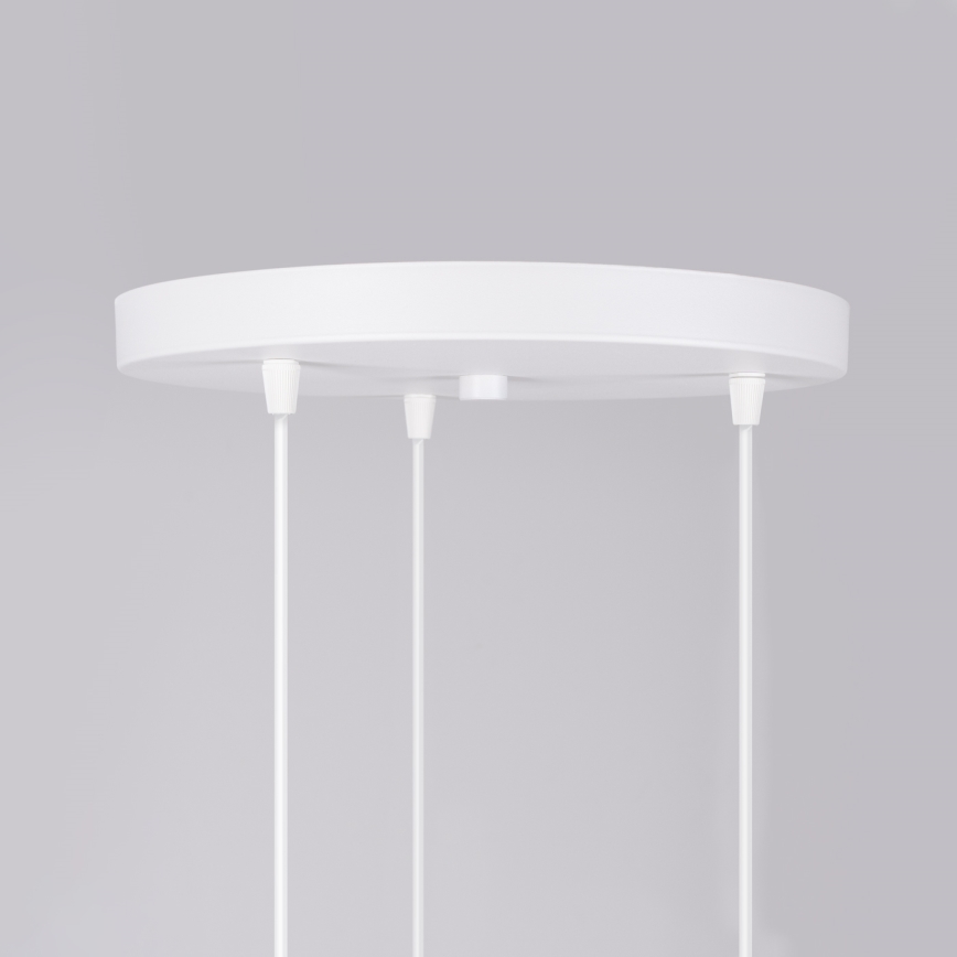 Chandelier on a string HYPERION 3xG9/8W/230V white