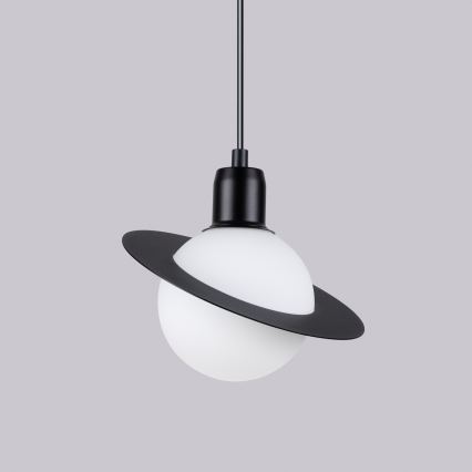 Chandelier on a string HYPERION 1xG9/8W/230V black