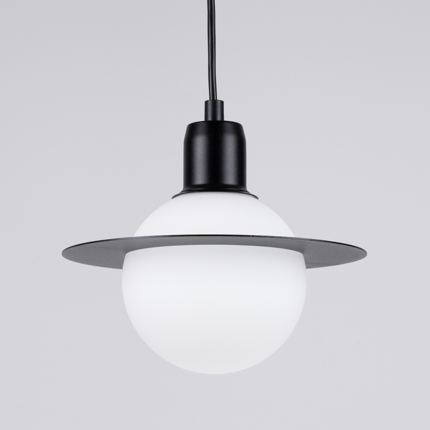 Chandelier on a string HYPERION 1xG9/8W/230V black