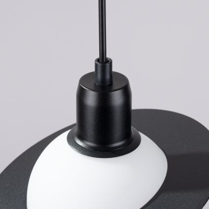 Chandelier on a string HYPERION 1xG9/8W/230V black