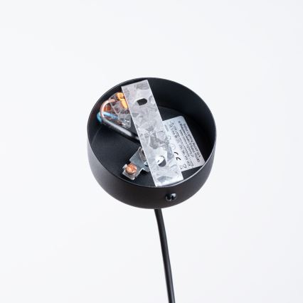 Chandelier on a string HYPERION 1xG9/8W/230V black