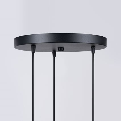 Chandelier on a string HYPERION 3xG9/8W/230V black
