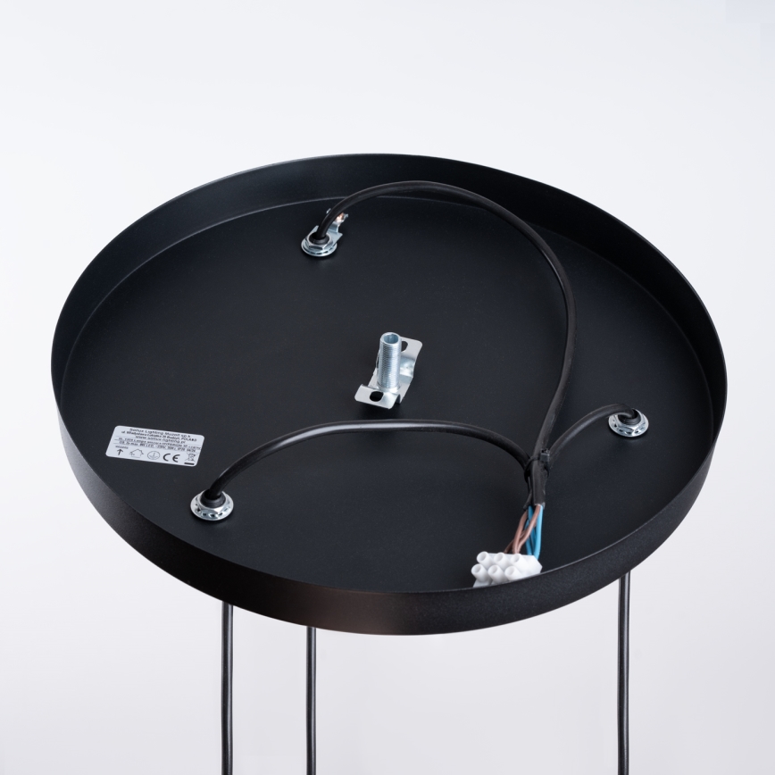 Chandelier on a string HYPERION 3xG9/8W/230V black