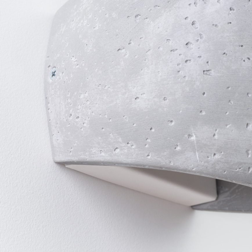 Wall light GLOBE 2xG9/8W/230V concrete/grey