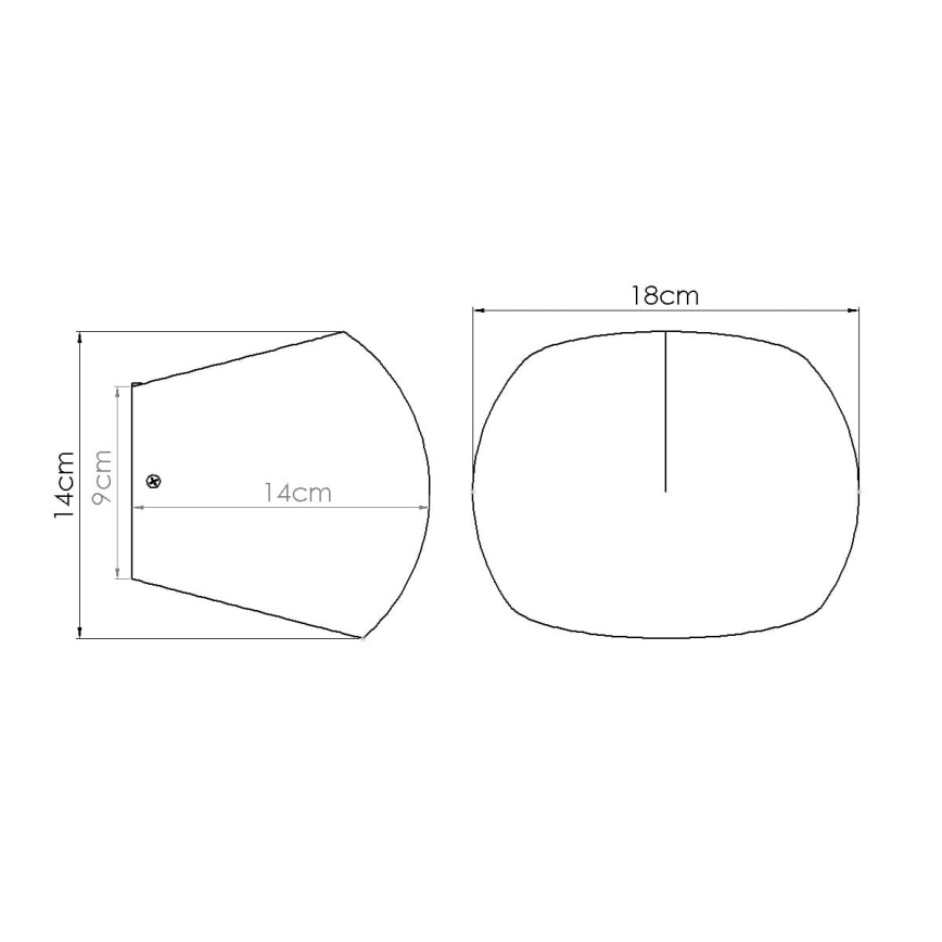 Wall light GLOBE 2xG9/8W/230V concrete/grey