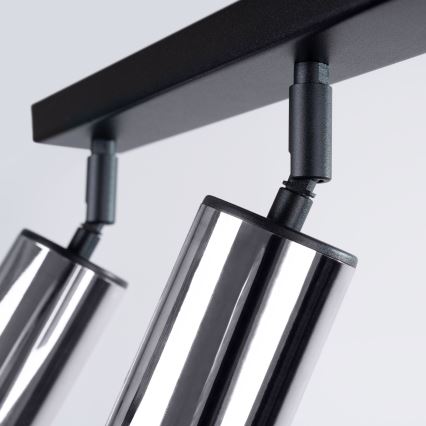 Spotlight WINX 3xGU10/10W/230V black/shiny chrome