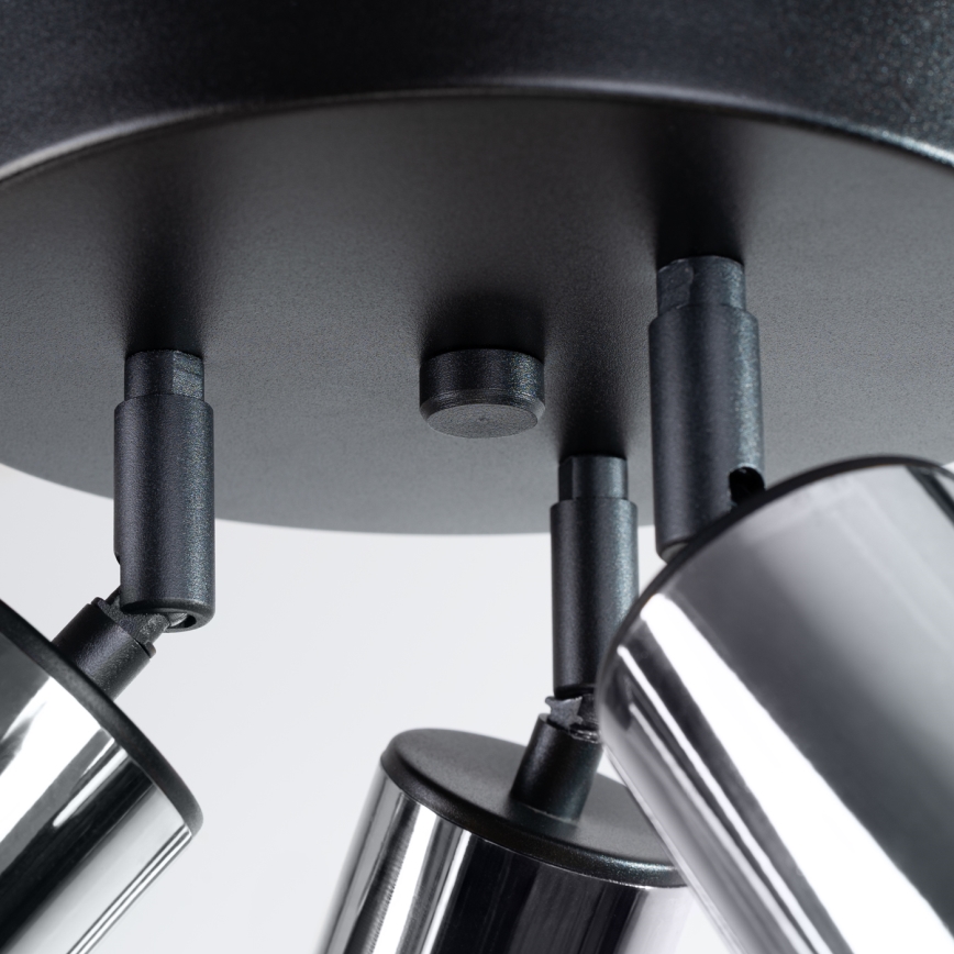 Spotlight WINX 3xGU10/10W/230V black/shiny chrome
