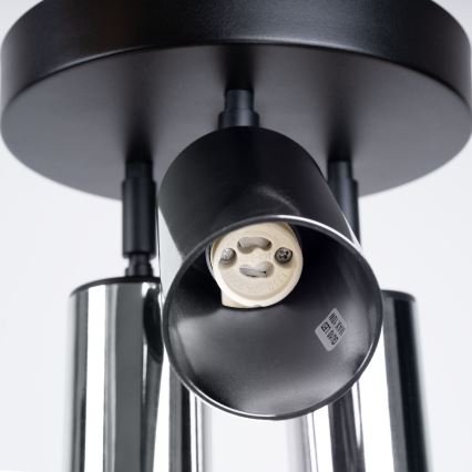 Spotlight WINX 3xGU10/10W/230V black/shiny chrome