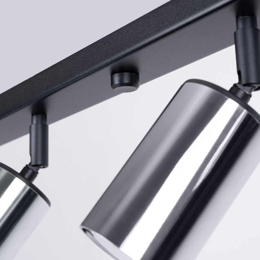 Spotlight WINX 6xGU10/10W/230V black/shiny chrome