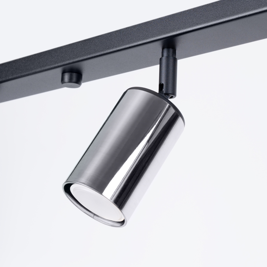 Spotlight WINX 6xGU10/10W/230V black/shiny chrome
