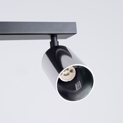 Spotlight WINX 6xGU10/10W/230V black/shiny chrome