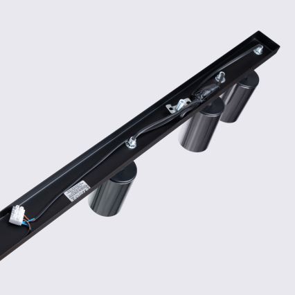 Spotlight WINX 6xGU10/10W/230V black/shiny chrome