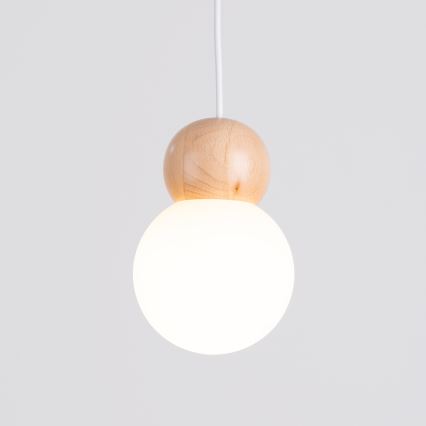 Chandelier on a string PEKKA 3xG9/8W/230V white