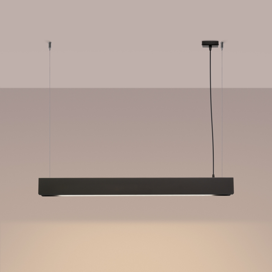 LED Chandelier on a string SPARK 1xG13/8,5W/230V black