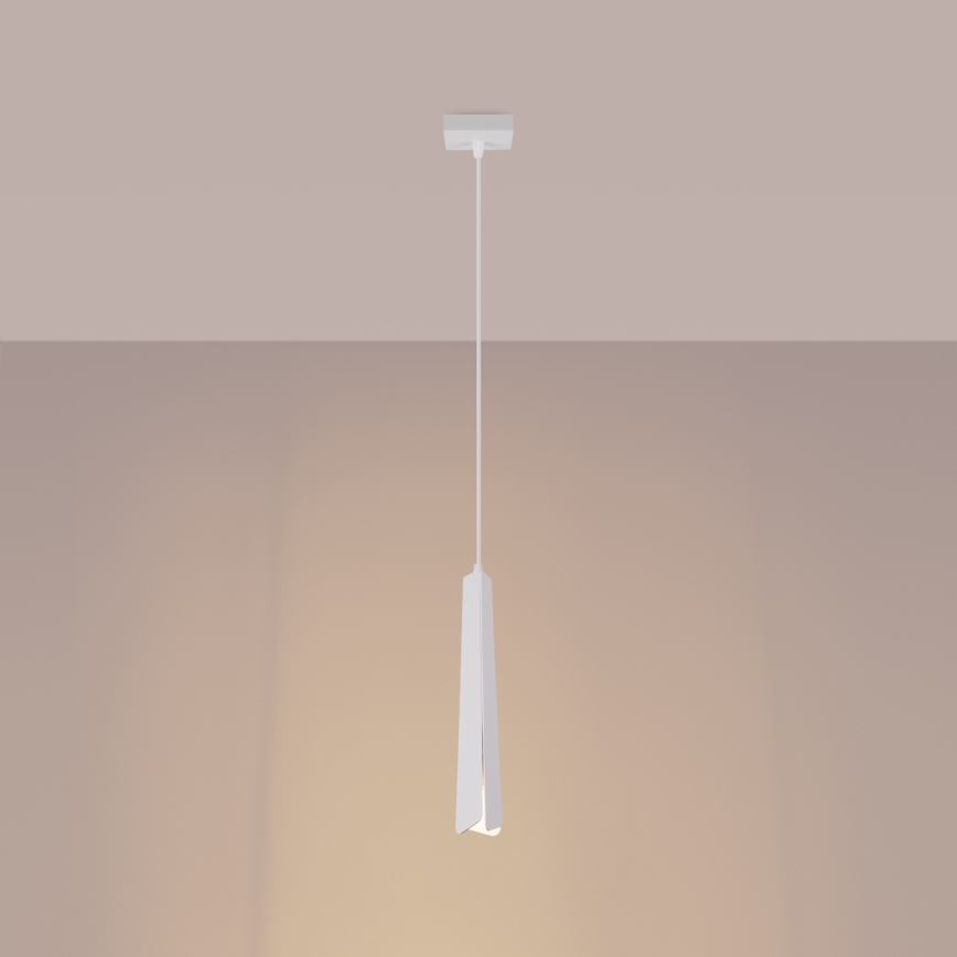 Chandelier on a string PRYSM 1xG9/8W/230V white