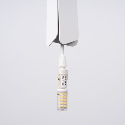 Chandelier on a string PRYSM 1xG9/8W/230V white